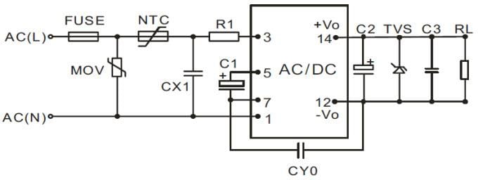 CUI Inc PBO Ultra-Compact AC-DC Power Supplies