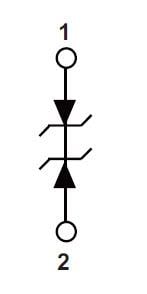 Block Diagram - Littelfuse SP3530 Unidirectional Automotive TVS Diodes