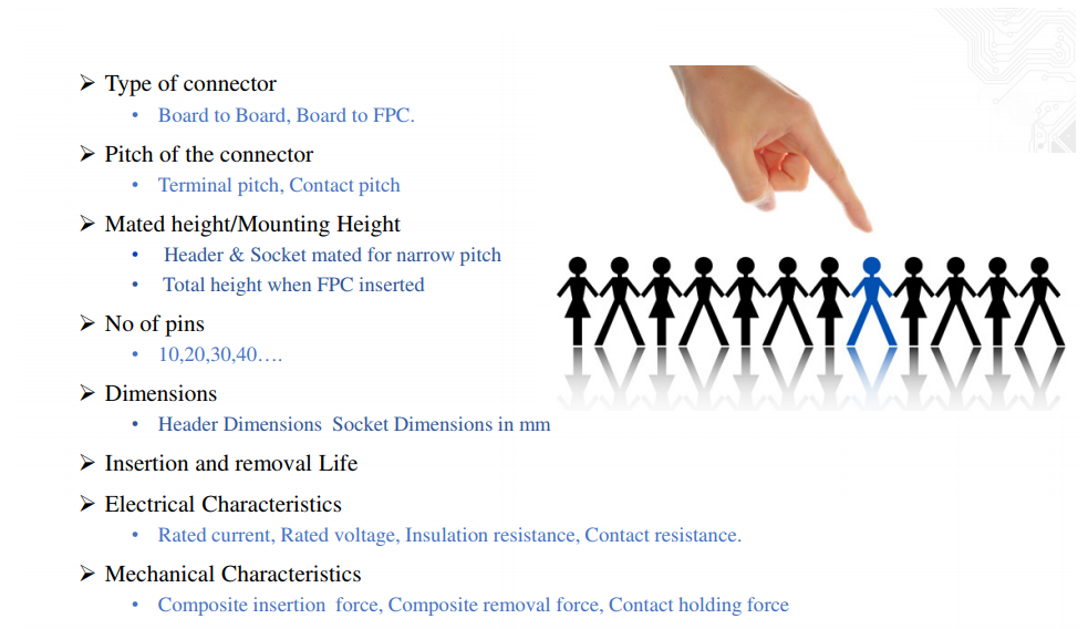 Chart - Panasonic Connectors