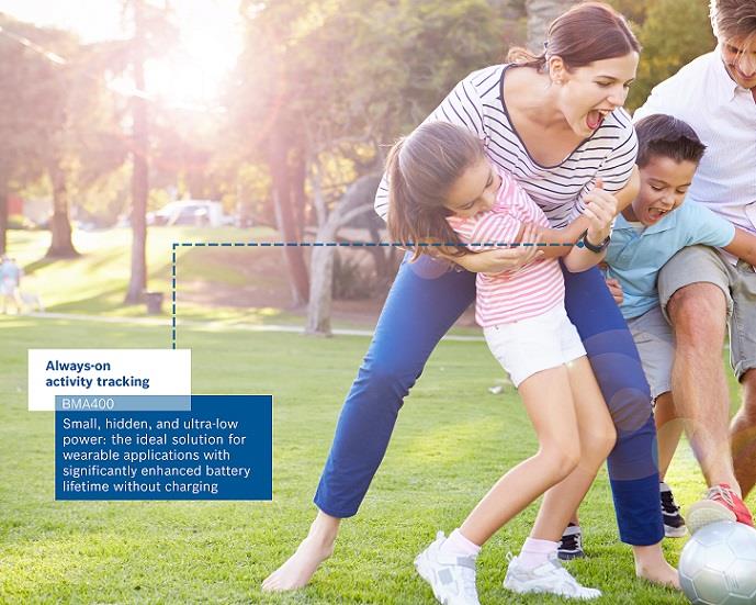 Bosch BMA400 Triaxial Accelerometers