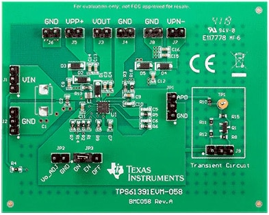 Location Circuit - Texas Instruments TPS61391EVM-058 Evaluation Module