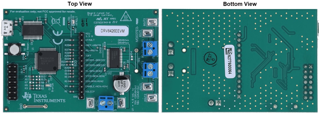 Mechanical Drawing - Texas Instruments DRV8426EEVM Driver Evaluation Module (EVM)