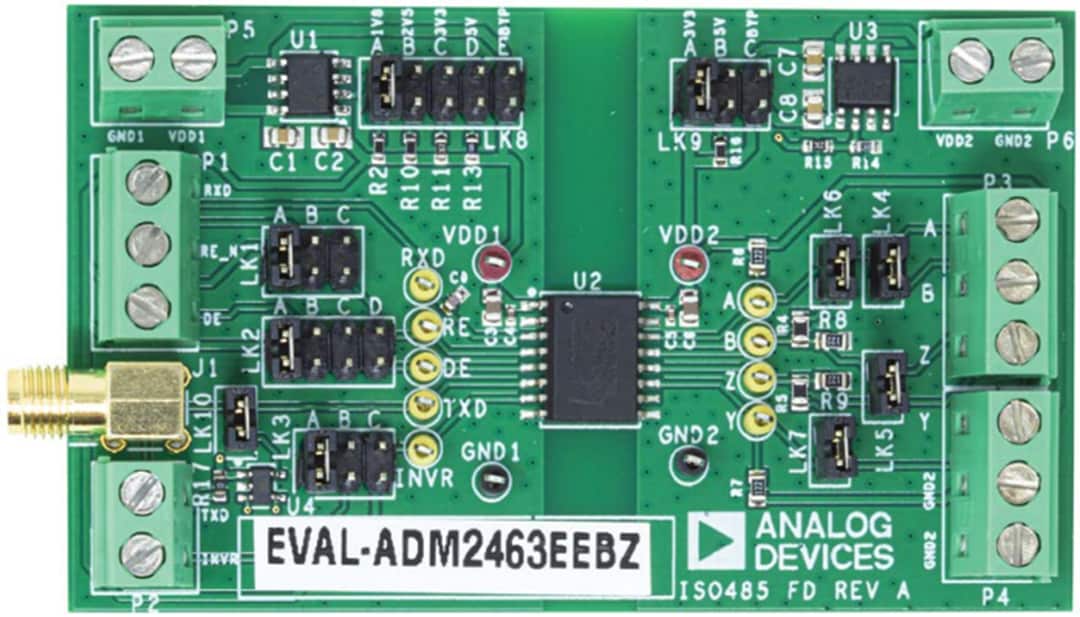Analog Devices Inc. EVAL-ADM2763EEBZ Evaluation Board