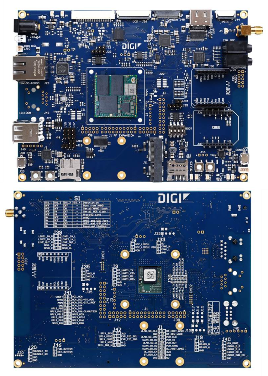 Digi ConnectCore®  MP157 Development Kit