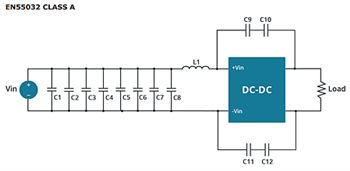 Application Circuit Diagram - CUI Inc PRC60W DC-DC Converters