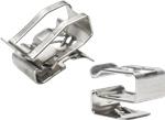 HellermannTyton Heavy Duty Metal Edge Clips