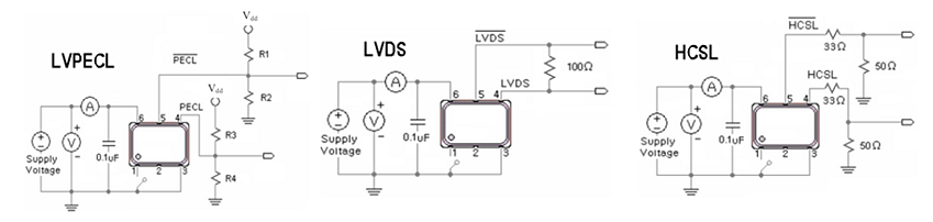 Application Circuit Diagram - Abracon AK2AAIG ClearClock™ Oscillators