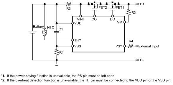 ABLIC S-821A & S-821B Battery Protection ICs