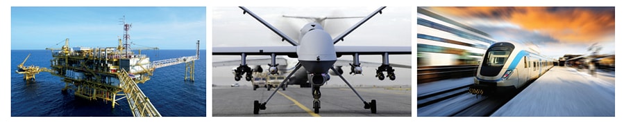 Infographic - ITT Cannon Ultra-High Temperature Micro-MDM F300 Connectors