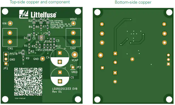 Infographic - Littelfuse LS0502SCD33 Evaluation Board
