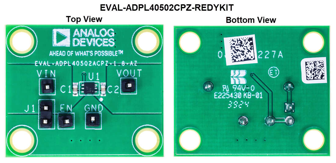 Mechanical Drawing - Analog Devices Inc. EVAL-ADPL40502-REDYKIT Evaluation Boards