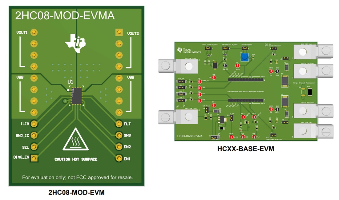 Texas Instruments HCXX-BASE-EVM Evaluation Module