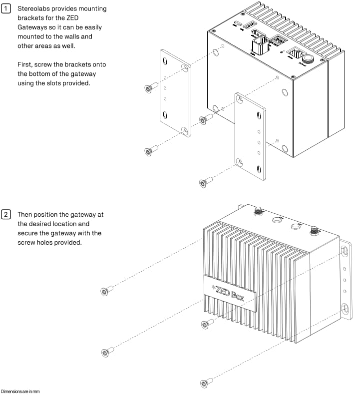 Mechanical Drawing - StereoLabs ZED Boxes