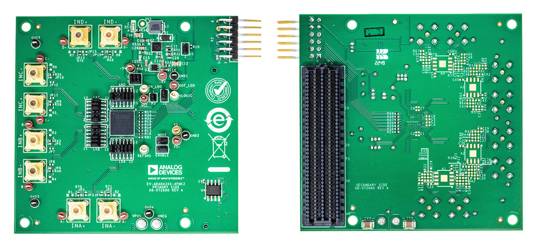Analog Devices Inc. EV-ADAQ4370, EV-ADAQ4380, & EV-ADAQ4381 Boards