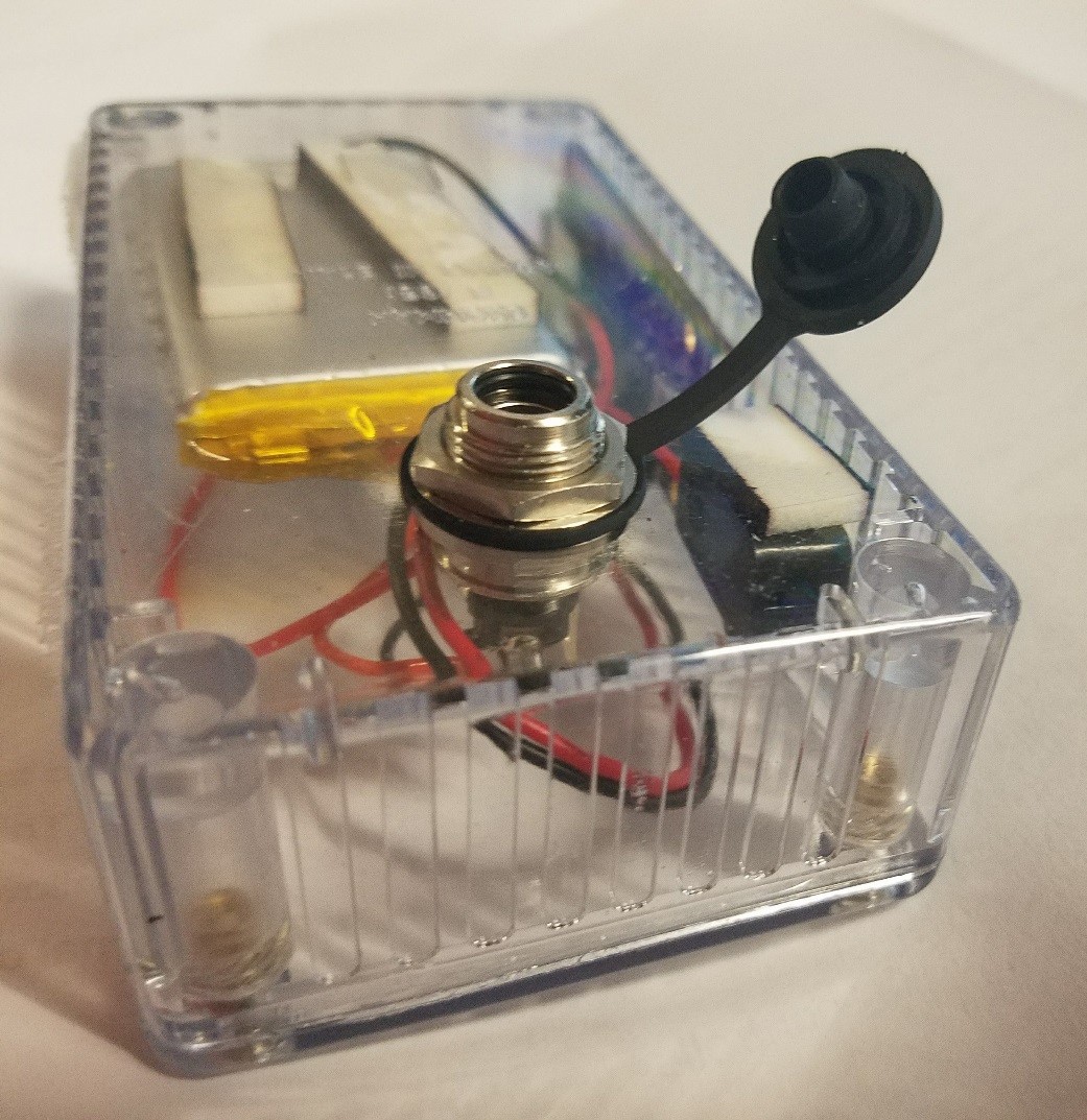 Assembled waterproof connector